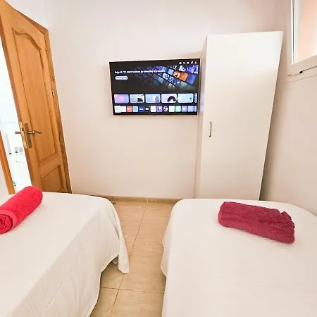 Luxury Sunset 408 Heated Pool With Air Condition And Sea Views Apartamento Costa Adeje (Tenerife)