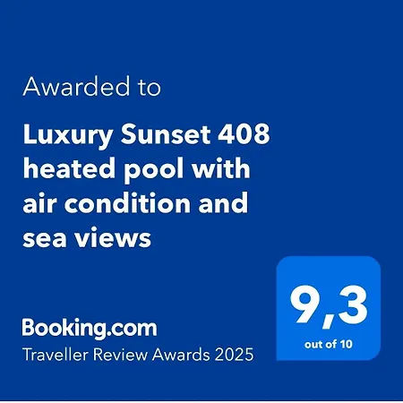 Luxury Sunset 408 Heated Pool With Air Condition And Sea Views Appartement Costa Adeje (Tenerife)