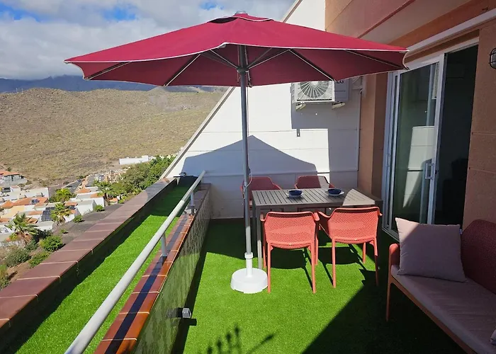 Luxury Sunset 408 Heated Pool With Air Condition And Sea Views Costa Adeje (Tenerife)